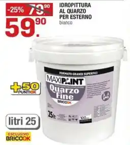 Brico OK IDROPITTURA AL QUARZO PER ESTERNO offerta