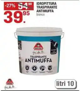 Brico OK IDROPITTURA TRASPIRANTE ANTIMUFFA bianco offerta