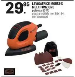 Brico OK LEVIGATRICE MOUSE® MULTIFUNZIONE BLACK+DECKER offerta