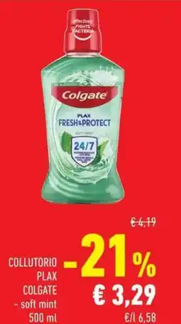 Conad Superstore Collutorio plax Colgate offerta
