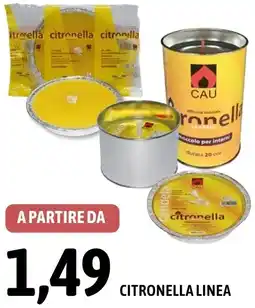Madis Citronella linea offerta