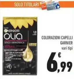 Conad Superstore Colorazioni capelli Garnier offerta
