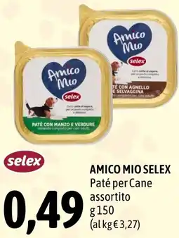 Madis AMICO MIO SELEX Paté per Cane offerta