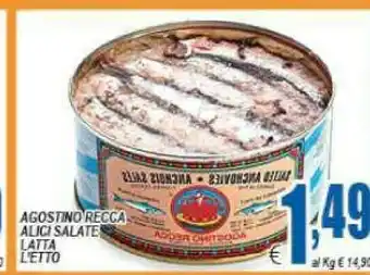 DEM Agostino recca alici salate latta offerta
