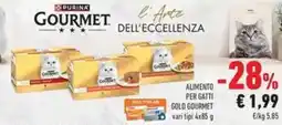 Conad Superstore Alimento per gatti gold gourmet offerta