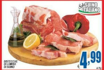 DEM Bistecche di lombo di suino offerta