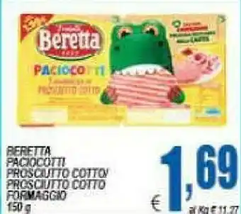 DEM I paciocotti 2 hamburger di prosciutto cotto 150 g(ml) offerta