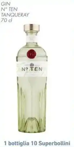 Conad Superstore Gin n° ten tanqueray offerta