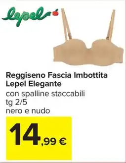 Carrefour Iper Reggiseno Fascia Imbottita Lepel Elegante offerta