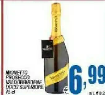 DEM Valdobbiadene prosecco superiore extra dry 750 g(ml) offerta