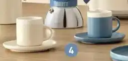 Conad Superstore Bialetti set 2 tazzine caffè con piattino offerta