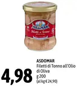Madis ASDOMAR Filetti di Tonno all'Olio di Oliva offerta