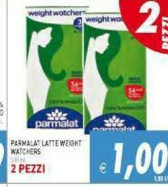 Pim Supermercati Latte parzialmente scremato offerta