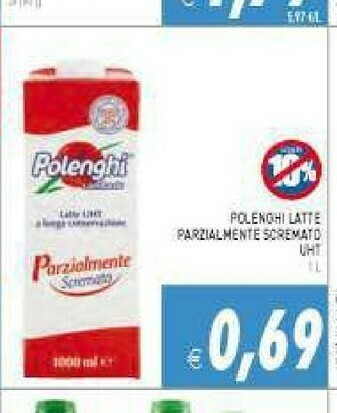 Pim Supermercati Latte parzialmente scremato offerta