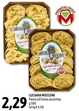 Madis LUCIANA MOSCONI Pasta all'Uovo offerta