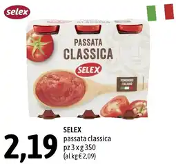Madis SELEX passata classica offerta