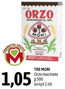 Madis TRE MORI Orzo macinato offerta