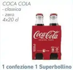 Conad Superstore Coca cola classica, zero offerta