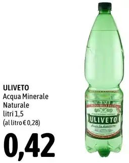 Madis ULIVETO Acqua Minerale Naturale offerta