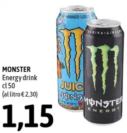 Madis MONSTER Energy drink offerta