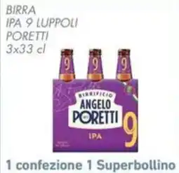 Conad Superstore Birra ipa 9 luppoli Poretti offerta