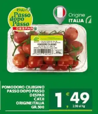 Eurospar Pomodoro ciliegino Passo dopo Passo DESPAR offerta