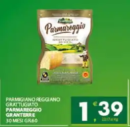 Eurospar PARMIGIANO REGGIANO GRATTUGIATO offerta