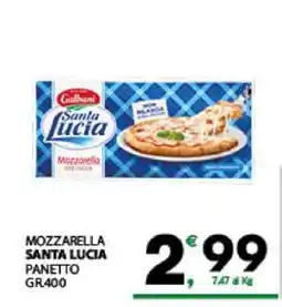 Eurospar MOZZARELLA SANTA LUCIA offerta