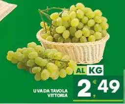 Eurospar Uva da tavola Vittoria offerta