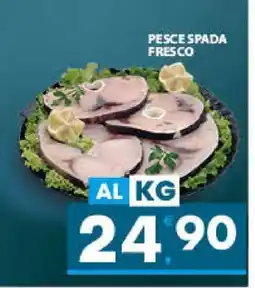 Eurospar Pesce spada fresco offerta