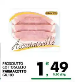 Eurospar PROSCIUTTO COTTO SCELTO offerta