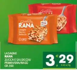 Eurospar Lasagne RANA offerta