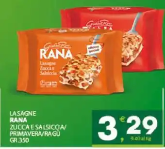 Eurospar Lasagne RANA offerta