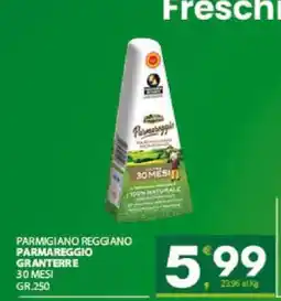 Eurospar PARMIGIANO REGGIANO PARMAREGGIO GRANTERRE offerta