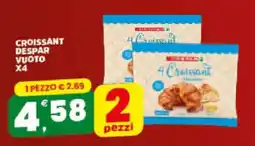 Eurospar CROISSANT DESPAR VUOTO X4 offerta