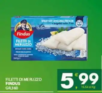 Eurospar Filetti di Merluzzo offerta
