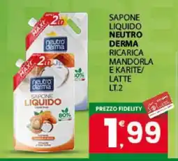 Eurospar SAPONE LIQUIDO NEUTRO DERMA offerta