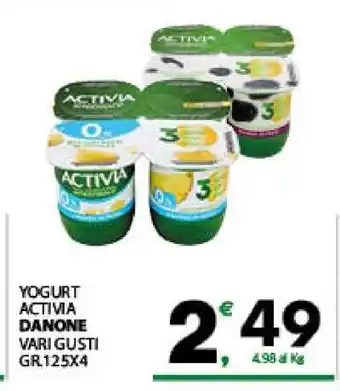 Eurospar YOGURT ACTIVIA offerta