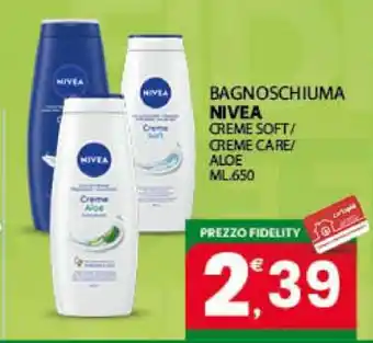 Eurospar BAGNOSCHIUMA NIVEA offerta