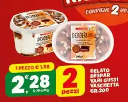 Eurospar Gelato DESPAR offerta