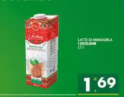 Eurospar Latte di Mandorla offerta