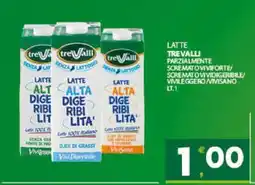 Eurospar Latte TREVALLI offerta
