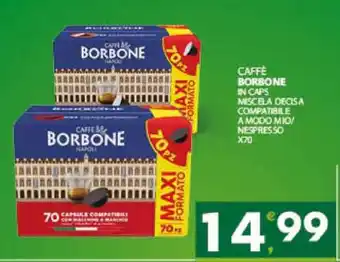 Eurospar CAFFÈ BORBONE offerta