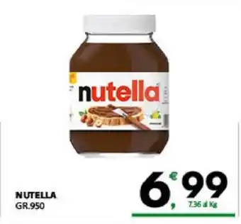 Eurospar Nutella offerta
