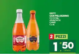 Eurospar Bibite San Pellegrino offerta