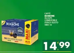 Eurospar CAFFÈ BORBONE IN CAPS offerta