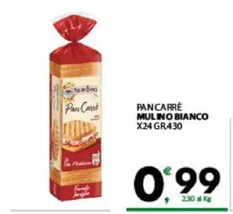 Eurospar PAN CARRÉ offerta