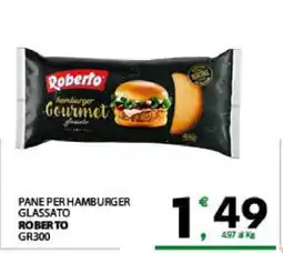 Eurospar PANE PER HAMBURGER GLASSATO offerta