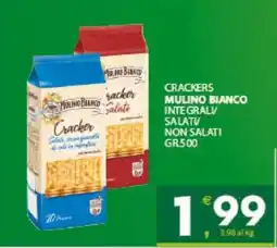 Eurospar Crackers MULINO BIANCO offerta