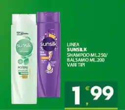 Eurospar LINEA SUNSILK offerta